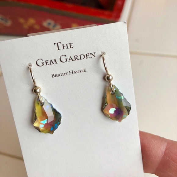🆕 Gem and Sterling Silver Earrings - Picture 3 of 5